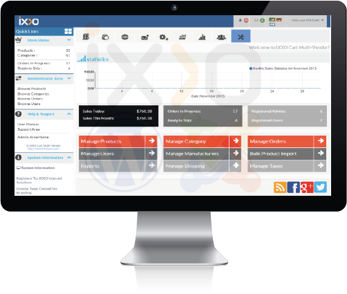 ixxo dashboard monitor